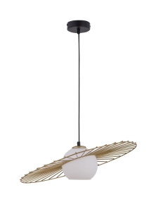 Lampa wisząca druciana złota SOL 1  /  32037