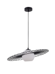 Lampa wisząca druciana czarna SOL 32038