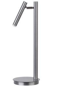 Lampka nocna minimalistyczna srebrna  Sopel 50194