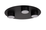 Plafon STAR 3 plafon czarny 40910