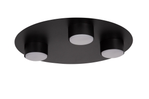 Plafon STAR 3 plafon czarny 40910
