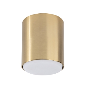 Lampa sufitowa TUBO M zloty szczotkowany 40849