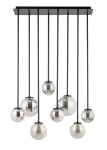 Lampa sufitowa kulki szary TULIA 8 długi 33494