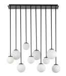 Lampa sufitowa kulki biały TULIA 10 długi 33491