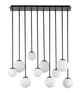 Lampa sufitowa kulki biały TULIA 10 długi 33491