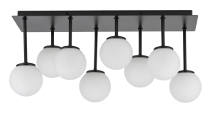 Lampa sufitowa kulki biały  TULIA 8 krótki 33497