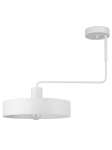 Lampa sufitowa na wysięgniku biała VASCO 1 31550