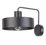 Lampa kinkiet na wysięgniku czarny  VASCO 31555