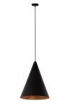 Lampa wisząca Vesuvio czarny/miedziany S 41041