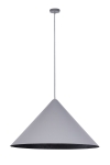 Lampa wisząca Vesuvio szary/czarny M 1xE27 /  41052