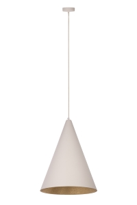 Lampa wisząca Vesuvio beżowy/złoty S 41066