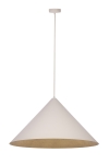 Lampa wisząca Vesuvio beżowy/złoty M 1xE27  /  41067