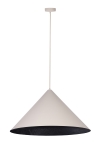 Lampa wisząca Vesuvio beżowy/złoty M 1xE27 /  41072
