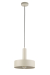Lampa wisząca VITRUM koło szary beż 40807