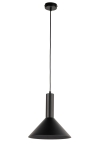 Lampa wisząca VITRUM stożek czarny 40810