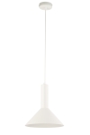 Lampa wisząca VITRUM stożek biały 40814