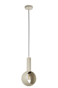 Lampa wisząca VITRUM oczko szary beż 41105