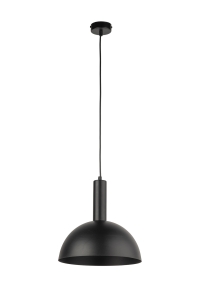 Lampa wisząca VITRUM kopuła M czarny 40809
