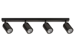 Reflektory sufitowe led czarne ZOOM 4 33312