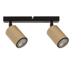 Reflektory sufitowe led czarno-złote  ZOOM 2 33320