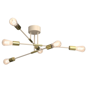 Lampa sufitowa FLAME beżowy  3768