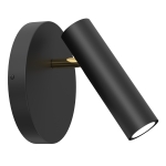 Lampa kinkiet AXION czarny-złoty 4320