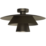 Lampa sufitowa PLATO titanium 1xE27 /  4498