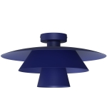 Lampa sufitowa PLATO dark blue 1xE27 /  4501