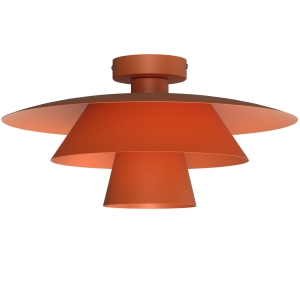 Lampa sufitowa PLATO orange 1xE27 /  4502