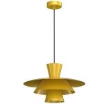 Lampa wisząca PLATO mustard yellow 1xE27 /  4506