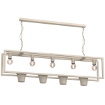 Lampa wisząca FLORES beige 5xE27  /  4883