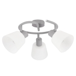 Lampa sufitowa GINKO szara 3x40W E14 /  98-49117