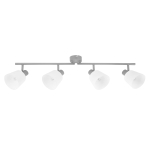 Lampa sufitowa GINKO listwa szara 4x40W E14  /  94-49100