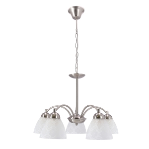 Lampa wisząca CAVALLO srebrna 5x60W E27  /  35-48349