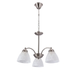Lampa wisząca CAVALLO srebrna 3x60W E27  /  33-48332