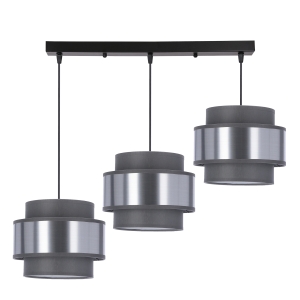 Hare lampa sufitowa czarny 3x40W E27 /  33-18441