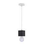 Cubick lampa wisząca biały 1x20W E27 / 31-23377