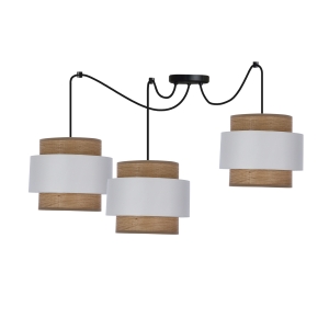 Forni p lampa wisząca czarny 3x40W E27 /  1366