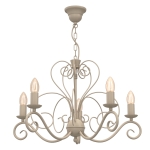 Lampa żyrandol MAURO beżowy 5776