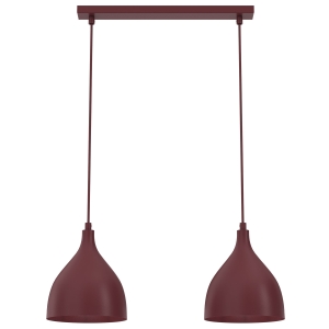 Lampa wisząca NOAK CLASSIC burgundy 6239