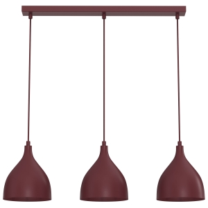 Lampa wisząca NOAK CLASSIC burgundy 6240