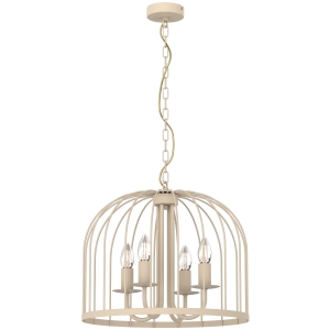 Lampa wisząca Coco beige 4xE14 / 7293