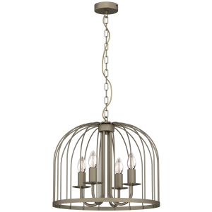 Lampa wisząca Coco titanium 4xE14 / 7295