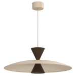 Lampa wisząca Mistic beige/brown 1xGX53 /  7986