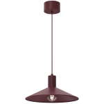 Lampa wisząca Nox burgundy 1xE27 /  8031