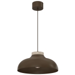 Lampa wisząca BASCA brown/beige 1xE27 / 8486
