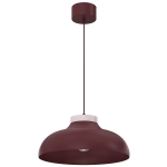 Lampa wisząca BASCA burgundy/cashmere 1xE27 / 8489