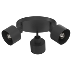 Lampa sufitowa Parkla black 3xE27 / 8774