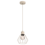 Lampa wisząca Parkla basket beige 1xE27 / 8845