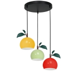 Lampa wisząca APPLE mix 3xE27 / 8943